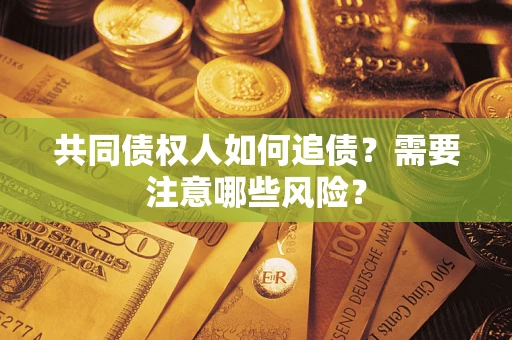 武汉共同债权人如何追债？需要注意哪些风险？