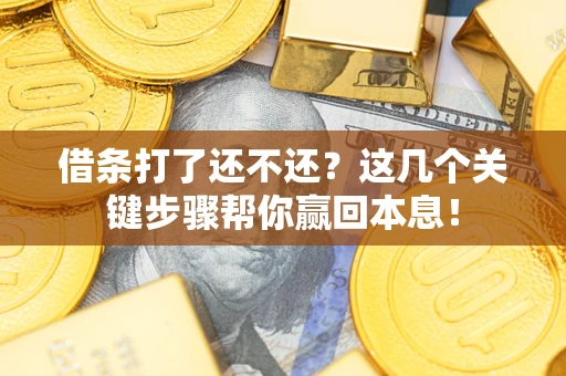 武汉借条打了还不还？这几个关键步骤帮你赢回本息！