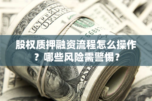 武汉股权质押融资流程怎么操作？哪些风险需警惕？