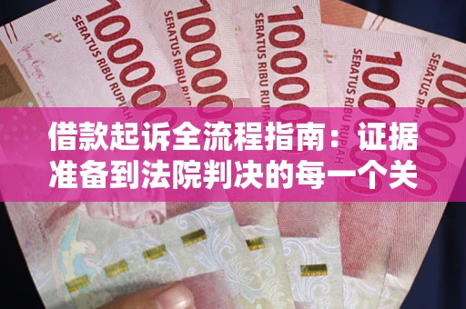 武汉借款起诉全流程指南：证据准备到法院判决的每一个关键步骤