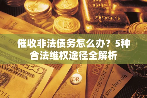 武汉催收非法债务怎么办？5种合法维权途径全解析