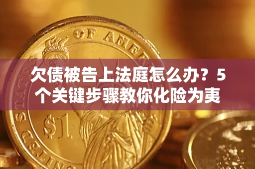 武汉欠债被告上法庭怎么办？5个关键步骤教你化险为夷
